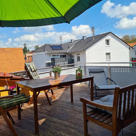 Ferienwohnung Pflueger Mit Terrasse Лауда-Кёнигсхофен Экстерьер фото