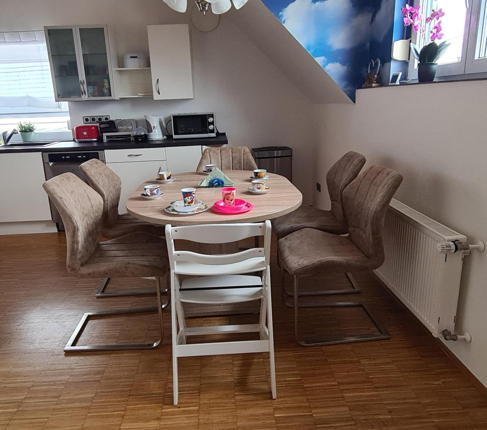 Ferienwohnung Pflueger Mit Terrasse Лауда-Кёнигсхофен Экстерьер фото